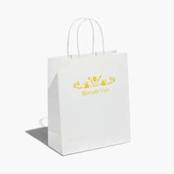 Sacos de papel com impressão monocromática