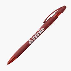 Caneta esferográfica stylus monocromática Evola