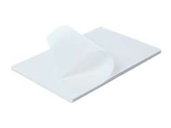 Folhas de papel para embalar alimentos FSC® – 37,5 x 50 cm – Branco – 12,5 kg