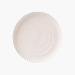 Pratos de papel – Redondos 24 cm – Branco – 500 uni.