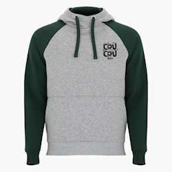 Sweatshirt com capuz Roly® Badet unissexo de dois tons