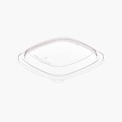 Tampas para taça de salada em plástico reciclado 900/1200 ml – 300 uni.