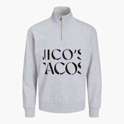 JACK & JONES Brody Sweatshirt com Meio Zíper