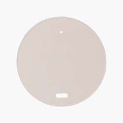 Tampas para copos em papel com abertura Ø90 mm – Branco – 1000 uni.