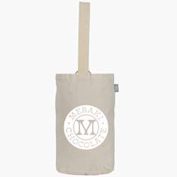 Bolsa tote para 2 garrafas de vinho – Rumba, mistura de algodão e poliéster reciclados – 25,50 x 9 cm