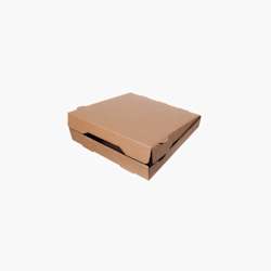 Caixas para pizza – Francia, 24 x 24 x 4 cm – Castanho – 100 uni.