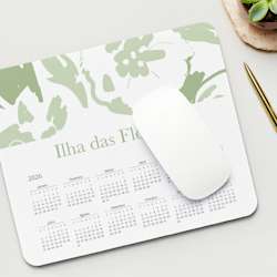 Tapetes de rato com calendário