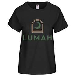 T-shirt Fruit of the Loom® Valueweight para mulher com impressão a tinta à frente