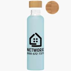 Garrafa de vidro fosco - 590 ml