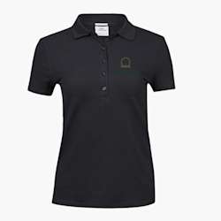 Tee Jays® Polo Feminino de Luxo com tecido elástico.