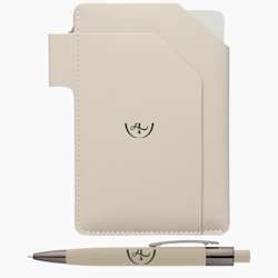 Porta-passaporte Maylo com caderno.