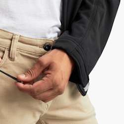 Casaco softshell B&C com capuz