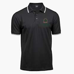 Camisa polo Tee Jays Luxury Stretch Tipped para homens