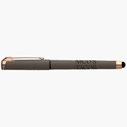 Caneta de gel suave Islander policromática – Tinta preta