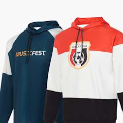 Sweatshirt com capuz performance totalmente personalizável