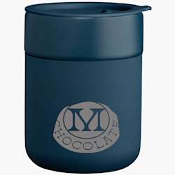 Caneca de Cerâmica Mate com Tampa – 295 ml