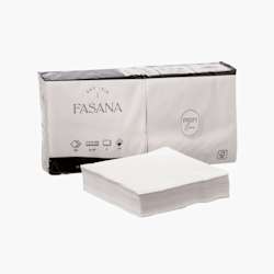 Guardanapos de papel folha dupla – 33 x 33 cm – Dobra 1/4 – Branco – 2000 uni.