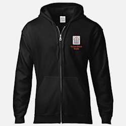 Sweatshirt Gildan® com fecho e capuz