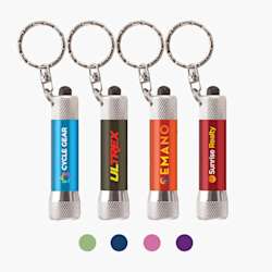 Lanterna de bambu de 3 LED com porta-chaves McCoy
