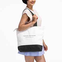 Saco com fecho zip grande VistaPrint® – 34 x 47 cm