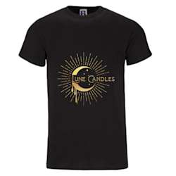 T-shirt Russell™ de manga curta premium impressa a tinta 100% algodão macio