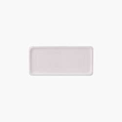 Pratos de papel – Retangulares 11 cm x 24 cm – Branco – 1000 uni.