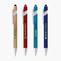 Caneta stylus recarregável Orbit em bambu