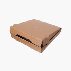 Caixas para pizza – Francia, 36 x 36 x 4,2 cm – Castanho – 100 uni.