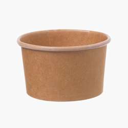 Copos para gelado 360 ml – Castanho – 500 uni.