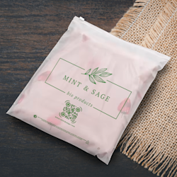 Frosted Zipper Bags