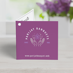Folded Hang Tags