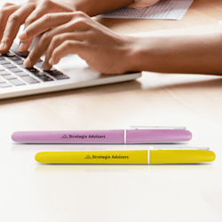 New Cap Plastic Ball Pens