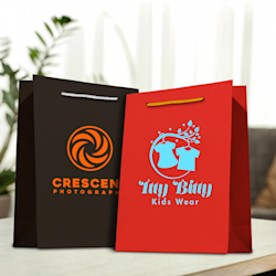 Colored Shopping Bags