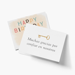 Tarjetas de felicitación