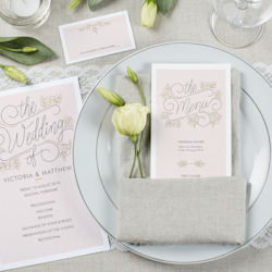 Wedding Menu Cards