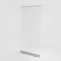 Roll-ups transparentes