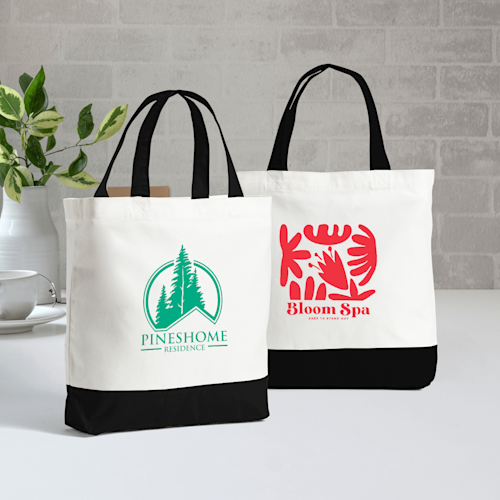 Two Tone Tote Bags