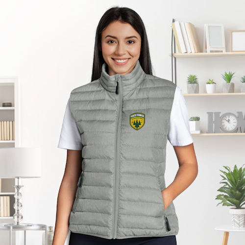 Women's Sleeveless Puffer Jacket