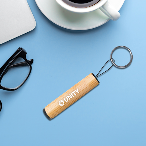 Wooden Torch Keychains