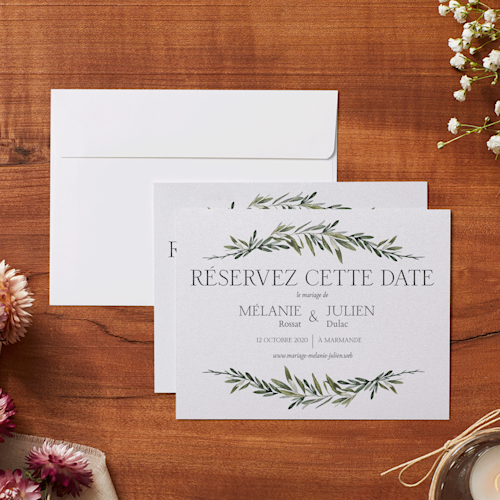 Cartes « Save the Date »