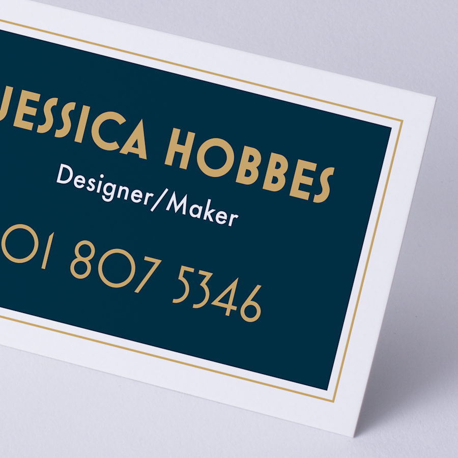 Natural Uncoated Business Cards