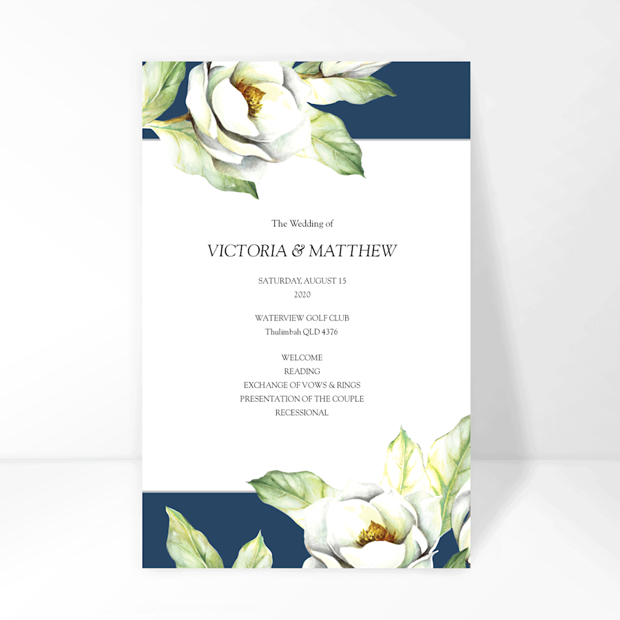 Wedding Programs