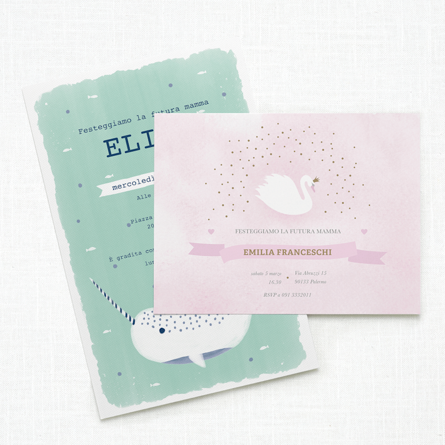 Inviti Per Baby Shower Annunci Di Nascita Vistaprint