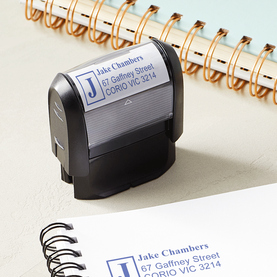 Custom rubber stamps vistaprint