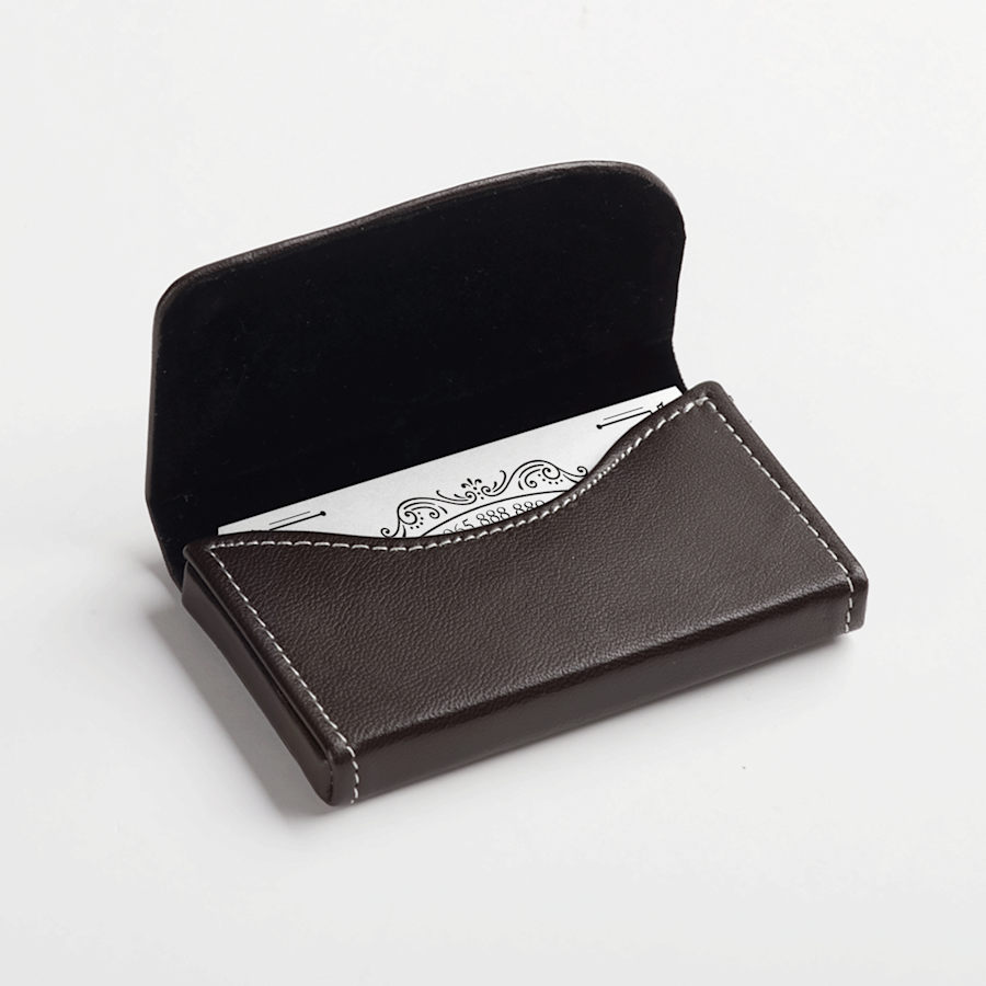 Business Card Holder Wallet : Business Card Holder Wisdompro Pu Leather Metal Name Card Holder Wallet Case With Magnetic Closure For Men And Women Metal Black Thread Newegg Com / Shop with afterpay on eligible items.