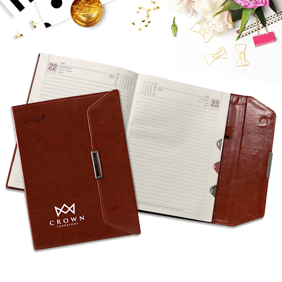2024 Customised Diaries, Personalised Diary with Name & Logo Printing