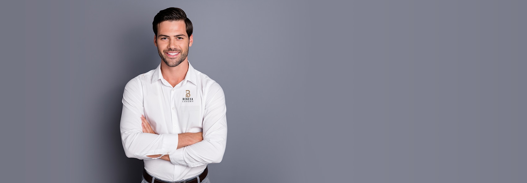 ARROW Easy Care Oxford Dress Shirts > Hero img3