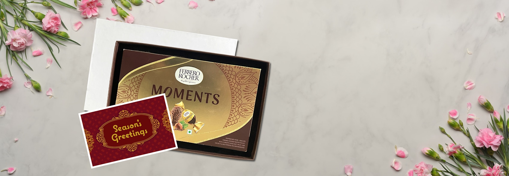 Larger version: Ferrero Rocher Chocolates - Moments > Hero img1