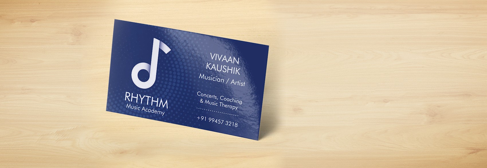 Larger version: Glossy Visiting  Cards