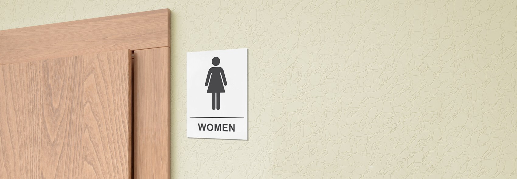 Women’s Restroom Signs 1